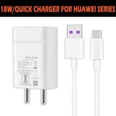 Safa 18 W Quick Charge 2 A Wall Charger for Mobile with Detachable Cable (Cable Included)