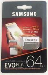 Samsung 2017 64 GB MicroSDXC Class 10 100 MB/s Memory Card