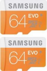 Samsung Combo Evo 64 GB MicroSDHC Class 10 48 MB/s Memory Card