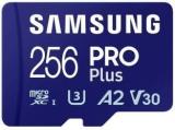 Samsung Pro Plus 256 GB MicroSDXC UHS Class 3 180 MB/s Memory Card (With Adapter)