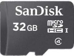 Sandisk 2 32 GB MicroSDHC Class 4 Memory Card