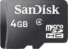 Sandisk class 4 GB MicroSDHC Class 4 20 MB/s Memory Card