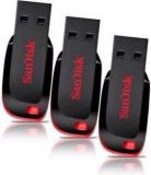 Sandisk Cruzer Blade USB Flash Drive 3Pc 8 GB Pen Drive