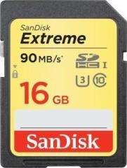 Sandisk Extreme 16 GB SDXC Class 10 90 MB/s Memory Card