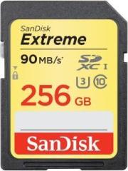 Sandisk Extreme 256 GB SDXC Class 10 100 MB/s Memory Card