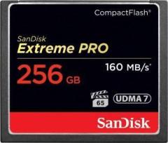 Sandisk Extreme PRO 256 GB Compact Flash UDMA 7 160 MB/s Memory Card