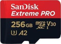 Sandisk Extreme Pro 256 GB MicroSDHC Class 10 200 MB/s Memory Card