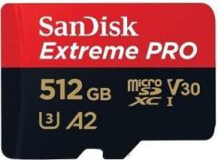 Sandisk Extreme Pro 512 GB MicroSDHC Class 10 200 MB/s Memory Card