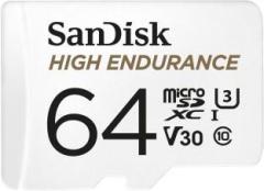 Sandisk High Endurance 64 GB MicroSD Card Class 10 100 MB/s Memory Card