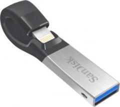 Sandisk iXPAND FLASH DRIVE FOR IPHONE, IPAD and computers 128 GB Pen Drive