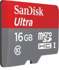 Sandisk Micro Sd 16 GB MicroSD Card Class 10 85 MB/s Memory Card