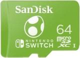 Sandisk Nintendo 64 GB MicroSDHC Class 10 100 MB/s Memory Card