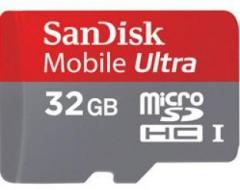 Sandisk Ultra 32 GB MicroSD Card Class 6 30 MB/s Memory Card (With Adapter)