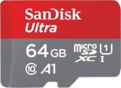 Sandisk Ultra 64 GB MicroSDXC Class 10 140 MB/s Memory Card