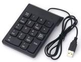 Scalebee Wired Numeric Keypad Slim Mini Number Pad Keyboard Numpad for Laptop & Desktop Wired USB Laptop Keyboard