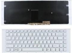 Sellzone Laptop Keyboard For Vaio VPC EA VPCEA VPC EA Series White Internal Laptop Keyboard