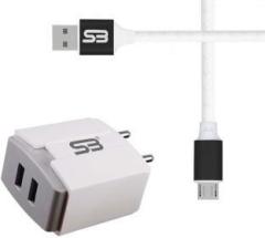 Shopbucket 12 W 3.4 A Wall Charger for Mobile with Detachable Cable (Cable Included)