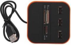 Shopybucket High Speed and 3 Port USB 2.0 Hub_P3 Card Reader