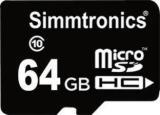 Simmtronics SDHC 64 GB MicroSD Card Class 10 95 MB/s Memory Card