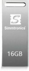 Simmtronics USB Flash Drive with Metal Body, 5 Years Warranty 16 GB Pen Drive