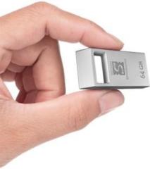 Simmtronics USB Teeny Flash Drive with Metal Body 64 GB Pen Drive