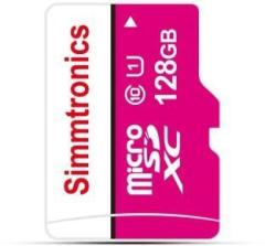 Simmtronics ZipX 128 GB MicroSD Card Class 10 90 MB/s Memory Card