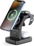 Skoon 3 In 1 Magnetic Wireless Charging Station For IPhone | Alarm Clock & Night Light Charging Pad