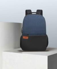 Skybags Evo Laptop Backpack Black & Navy 18 L Laptop Backpack