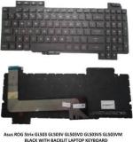 Solutions 365 COMPATIBLE KEYBOARD FOR ASUS ROG Strix GL503 GL503V GL503VD WITH BACKLIT Internal Laptop Keyboard