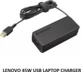 Solutions 365 LENOVO 45W USB PIN CHARGER FOR LENOVO Y40, Z40, Z41, Z50, Z51, Z70, Y40 70 45 W Adapter (Power Cord Included)