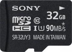 Sony 32 GB MicroSDHC Class 10 90 MB/s Memory Card (With Adapter)