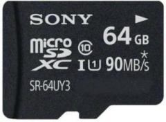 Sony SRUY3 64 GB MicroSDXC Class 10 90 Memory Card (With Adapter)