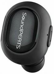 Soundpeats headphone D3, Black Stereo Dynamic Headphone Wireless bluetooth Headphones