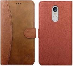 Spicesun Flip Cover for Mi Redmi Note 5 (Artificial Leather)