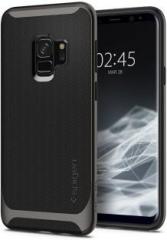 Spigen Back Cover for Samsung Galaxy S9 (Gunmetal, Plastic)