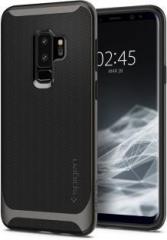 Spigen Back Cover for Samsung Galaxy S9 Plus / Galaxy S9+ (Gunmetal, Plastic)