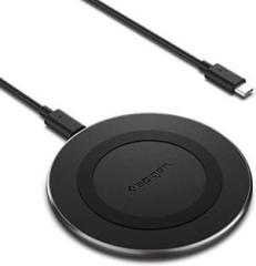 Spigen Essential PF2104 Wireless Charger with USB C to C Type Cable Charging Pad