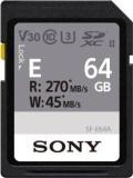 Stela 64Gb Read Speed 270mb/ps Write Speed 4mb/ps 64 GB SD Card UDMA 7 270 MB/s Memory Card