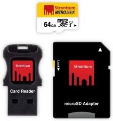 Strontium Nitro 64 GB SDXC Class 10 Memory Card