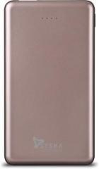 Syska 10000 mAh Power Bank (RoseGold, Lithium Polymer)