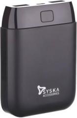 Syska Power Max 100 P1002 Black 10000 mAh Power Bank (Lithium Polymer)