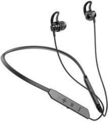 Techfire Solo X2 36 Hours Play Time With Vibration On Call Bluetooth Headphone Neckband Bluetooth Headset (True Wireless)