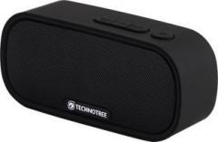 Technotree Pocket Black Portable Bluetooth Mobile/Tablet Speaker