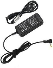 Techsonic 19V 3.42A Laptop Charger For Aspire One D257 1486 40 W Adapter (Power Cord Included)