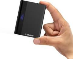 Tempt 10000 mAh 22.5 W Compact Pocket Size Power Bank (Fast Charge 2 Devices Simultaneously, LED Display, Lithium ion, Power Delivery 2.0 for Mobile, Laptop)