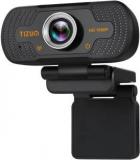 Tizum Full HD 1080p Webcam, Widescreen Viewing Angle, Auto Light Correction, Noise Reducing Mic, For Skype, FaceTime, Hangouts, Xbox, PC/Mac/Laptop/Tablet/MacBook Webcam