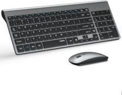 Topmate KM9000GB Wireless Keyboard and Mouse Wireless Laptop Keyboard