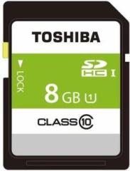 Toshiba Ultra 8 GB SDHC Class 10 20 MB/s Memory Card