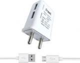 Trost 3.9Amp Dual USB Wall Adapter With Micro USB Cable For Samsung J7 PRO, J7 Max, J7 Prime Mobile Charger (Cable Included)