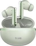 Truke Buds Q1 Lite with Quad Mic ENC, 48H Playtime, Royal Design Case, Deep Bass, 5.4V Bluetooth (MintGreen, True Wireless)